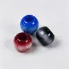 14*11mm Contas Acrílicas com Furo Grande Contas Redondas Contas de Imitação de Madeira Escovada Contas UV para DIY Artesanal Contas Soltas Joias