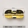 Dobradiças de Mola de Ferro em Estoque, Dobradiças com Mola, Dobradiças para Estojo de Óculos, Pequenas Dobradiças para Caixas de Plástico, Dobradiças de Mola para Caixas de Joias