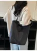 Bolsa de Mano de Nylon a Cuadros Vintage de Gran Capacidad, Bolso de Mano de Moda para Viajes Diarios, Bolso de Hombro con Múltiples Bolsillos