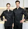 Ropa de Trabajo de Chef de Alta Gama Manga Larga Verano Uniforme de Chef para Hornear Manga Corta Transpirable Ropa de Trabajo para Cocina de Restaurante de Alta Gama Estampado y Bordado