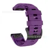 Adequado para smartwatches Garmin Fenix 6/5XPlus 7X 6X; Pulseiras de relógio de silicone de liberação rápida de 22 mm e 26 mm