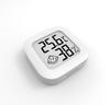 Medidor de temperatura y humedad con pantalla digital electrónica de alta precisión para interiores domésticos con adhesivo de doble cara, mini medidor de temperatura y humedad electrónico con cara sonriente