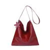 Bolsa Transversal Simples de Grande Capacidade para o Dia a Dia, Bolsa de Ombro Retrô Versátil e Fashion, Bolsa Tote Casual e Estilosa de Alta Qualidade para o Braço