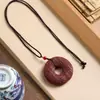 Producto Popular de Xiaohongshu: Colgante de Perla de Incienso Tradicional Huarui para Dama y Caballero, Accesorio de Medicina China, Colgante de Cuello, Exclusivamente para Ventas Transfronterizas