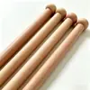 Suministrado directamente por el fabricante: Palo de madera de haya con cabeza redonda y bolas redondas en ambos extremos, varilla redonda de madera maciza para tendederos, hecho a medida y al por mayor según dibujos y muestras