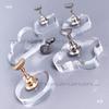 Manicure base porta-unhas unhas postiças ímã suporte de fixação acrílico espessado porta-unhas estreito prática de uso de unhas display
