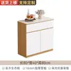 Aparador de Madera Maciza Gabinete de Té de Pizarra Contra la Pared Gabinete de Cocina Moderno Simple Integrado Gabinete de Almacenamiento para Sala de Estar Gabinete de Almacenamiento