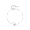 Pulsera Danzante de Mariposa para Mujer, Plata de Ley 925, Lujo Ligero, Sensación de Alta Gama, Pulsera de Lazos Incrustada con Diamantes, Regalo de Joyería para Novia