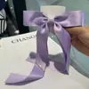 Pinza Elegante para el Cabello con Lazo Extra Largo Estilo Coreano, Pasador para el Cabello de Niña Estilo Francés, Accesorio para el Cabello de Lazo para la Parte Trasera de la Cabeza