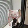 Bolso de Axila Floral para Mujer 2025 Nueva Moda Bolso de Hombro Portátil Dulce y Lindo Bolso Cruzado Transfronterizo Bolso de Mano para Mujer