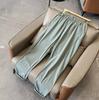 ¡Reemplazo L! Pantalones Deportivos Casuales para Exteriores Rectos de Nylon 70D Funcionales Elásticos en Cuatro Lados con Sensación a Hielo, Ligeros, de Verano, Corte Tridimensional