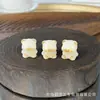 Acessórios de Artesanato Urso Bodhi Queimado em Carvão Pulseira DIY Feita à Mão Acessório de Joia da Moda T1246