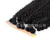 Kit de Extensão de Cabelo Deepwave com Nove Peças, Fibra Sintética de Alta Temperatura, Peruca Natural Deep Wave, Extensão de Cabelo, E-commerce Transfronteiriço, Dropshipping de Uma Peça