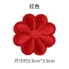 Parches Bordados de Flores para Ropa, Reparación de Chaquetas de Plumas, Parches Autoadhesivos para Decoración de Diarios DIY, Accesorios para Ropa