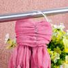 Colgador de Corbata Transparente de Círculo Pequeño Gancho Redondo para Bufanda de Plástico Venta al por Mayor de Fábrica 5010#