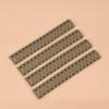 Guardamanos de Goma Venta Directa de Fábrica Tiras de Protección Ocular Paquete de 4/Tiras de Protección de Madera de Goma Trapezoidales/Exportación de Comercio Exterior