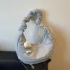 2025 Nuevo Bolso Cruzado Casual Simple Plegado para Debajo del Brazo Moda para Mujer Versátil Bolso Nube Bollo Bolso de Hombro Tote