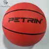 Baloncesto personalizado para adultos, secundaria, primaria y niños con tacto de cuero genuino, tallas 1-2-3-4, al por mayor