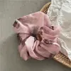 Coleção de Liquidação de Scrunchies de Tecido da Moda Estilo Coreano: Estampa de Leopardo, Bolinhas, Laços para Cabelo, Elásticos para Rabo de Cavalo