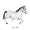 Globo de Película de Aluminio Caballo Pentium al por Mayor Globo de Película de Aluminio Modelado de Animales Decoración de Fiesta Temática de Cumpleaños Aluminio de Animales