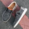 Comércio exterior mocassins de lona leve de tamanho grande Amazon pedal maré preguiçosa sapatos masculinos casuais uma geração de atacado