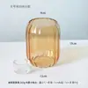 Portavelas de Vidrio Estilo Chino con Cubierta de Vidrio a Prueba de Viento, Decoración del Hogar de Aromaterapia de Lujo Ligero, Base de Vela para Decoración de Sala de Té con Incienso Zen