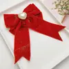 Terciopelo Lazo Grande Accesorios Semi-Terminados Estilo Coreano Pasador DIY Decoración de Ropa Accesorios para Joyería DIY Navidad