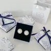 Nuevo estilo de planta estilo francés joyería artística para llevar en las uñas caja de embalaje para anillos pendientes de botón pendientes collar pulsera