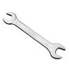 Llave de horquilla manual de acero 45 para espejo, cromada, de doble cabeza, para uso doméstico, abre-fácil, con cabeza de flor de ciruelo fija, herramienta llave