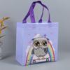 Bolsa de Compras Ecológica de Tela No Tejida Recubierta Amazon Transfronteriza Conejo Huevo de Pascua Regalo de Pascua Bolso de Mano Venta al por Mayor