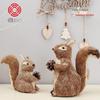 Amazon Creative Busp Natal Esquilo Boneca Decorações de Natal Enfeites da árvore de Natal Presentes de Natal