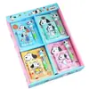 Conjunto de Papelaria Fofo da Série Snoopy com Vários Estilos, Canetas Apagáveis, Canetas de Adesivo, Canetas Esferográficas de Dez Cores, Marcadores e Carimbos