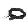 Cable de Comunicación Negro Xiao Mi 4 Pro Cable de Conexión para Tablero de Patinete Eléctrico Línea de Transmisión de Señal para Pantalla de Visualización del Controlador