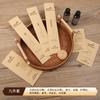 Kit de Amenidades Descartáveis para Hotel/Pousada Palha de Papel Kraft Escova de Dentes Descartável Pasta de Dente Pente Chinelos