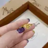 Anillo de Oro Arena Vietnamita Transfronterizo Estilo Lujo Sencillo Escama de Dragón Mariposa Brillante Patrón Roto Juego de Anillos Joyería de Moda para Mujer