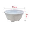 Macetas de Plástico para Suculentas y Cactus, Macetas Verdes para Jardinería en Casa, Macetas de Resina Engrosadas y Transpirables