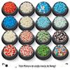 Cross-Border 16-color Natal cerâmica macia misturado Conjunto Ultra-fino venda quente maquiagem unha polonês nail art jóias atacado