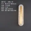 Luminária de parede para cabeceira de quarto de mármore transfronteiriça, luminária de parede de designer criativo nórdico para sala de estar, escritório de vendas, saguão, hotel