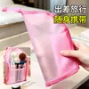 Neceser de viaje, bolsa de almacenamiento vertical, bolsa portátil impermeable para almacenamiento de cosméticos de hotel, almacenamiento de cepillo de dientes