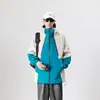 Ootd Chaqueta de una sola capa para exteriores para hombres y mujeres, Primavera y Otoño, Holgada, Cortavientos e Impermeable, Ropa de Montañismo para Parejas, Estilo de Montaña Moderno