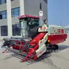 Cosechadora de Orugas Wode Cosechadora Totalmente Automática para Trillar Arroz Trigo Maíz Máquina de Cosecha de Granos