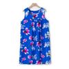 Bata para Mujer, Vestido de Playa Casual Holgado sin Mangas de Verano, Pijama para Mujeres de Mediana Edad y Mayores, Ropa para el Hogar (Color Aleatorio)