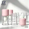 Pedido do Fabricante: Frasco Redondo de Blush Líquido com Cabo Grosso e Ponta Esponja, 5ml, Embalagem Plástica