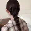 Pinza de Pelo de Terciopelo con Forma de Gota de Agua Colorida Simple Coreana para Mujer, Pinza para Flequillo de Frente, Pinza Lateral para Oreja, Pinza BB, Accesorios para el Cabello