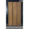 Pisos Cerâmicos Imitando Madeira Modernos Casuais para Sala de Estar Cozinha Pisos Cerâmicos Listrados com Textura de Madeira 250X1500 Pisos Cerâmicos Antiderrapantes para Varanda