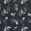 Tela jacquard teñida en hilo de chenilla ultrafina en stock, patrón floral vintage, material engrosado para bolsos, Hanfu, cojines y manteles