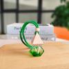 8ml Pingente Triangular Verde para Perfume de Carro Rombo Óleo Essencial de Aromaterapia Frasco Vazio Pendurado no Carro Pingente para Retrovisor