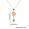 Collar Colgante de Caramelo Chapado en Cobre Nuevo y Popular Transfronterizo para Mujer Circonita Microincrustada Joyería de Moda Elegante de Alta Gama