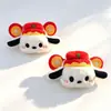 Colgante Creativo Nuevo de Peluche Perro Pacha, Broche de Perro con Forma de Árbol de Navidad Perro de la Fortuna, Adorno de Juguete Lindo