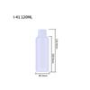 Venta al por mayor de botellas de plástico extruido de PE de 50 ml, pegamento de gota horizontal en el hombro, embalaje transparente, botellas de líquido selladas